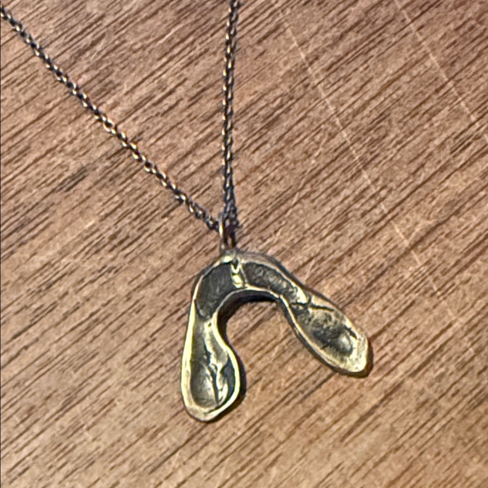 SILVER MAPLE SEED Necklace - Picture 4 of 5
